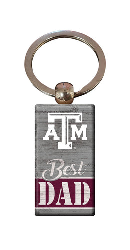 Wholesale C2051-Best Dad Keychain / C2051-Texas A&M