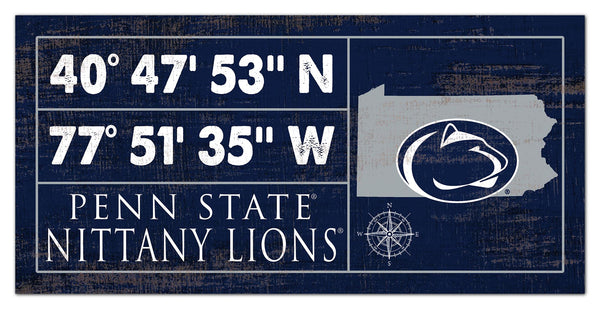 Wholesale C2047-Cordinates 6x12 / C2047-Penn State