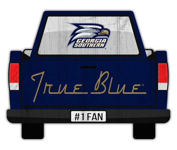 Wholesale C2014-Slogan Truck Back 12in Sign / C2014-Georgia Southern