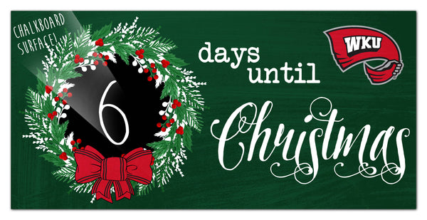 Wholesale C1050-Chalk Christmas Countdown 6x12 / C1050-Western Kentucky