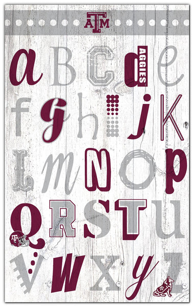 Wholesale C2020-Alphabet 11x19 / C2020-Texas A&M