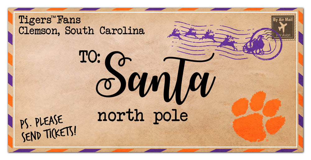 Wholesale C1051-To Santa 6x12 / C1051-Clemson