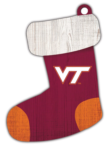 Wholesale C1056-Stocking Ornament / C1056-Virginia Tech