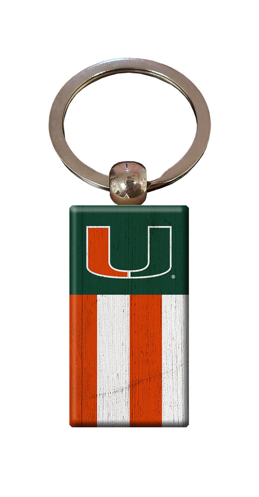 Wholesale C2055-Rectangle Flag Keychain / C2055-Miami