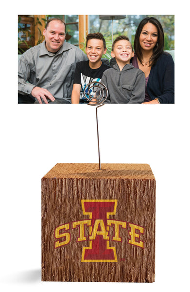 Wholesale C1062-Block Photo Holder / C1062-Iowa State