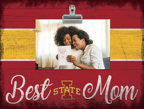 Wholesale C2017-Best Mom Clip Frame / C2017-Iowa State