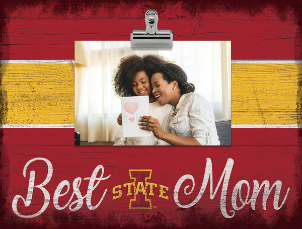 Wholesale C2017-Best Mom Clip Frame / C2017-Iowa State