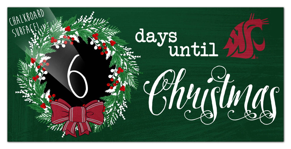 Wholesale C1050-Chalk Christmas Countdown 6x12 / C1050-Washington State