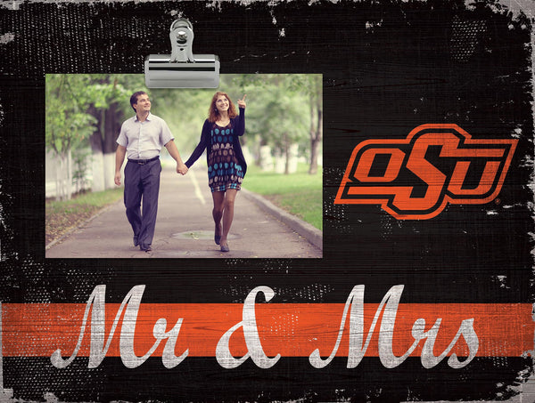 Wholesale C2034-Mr & Mrs Clip Frame / C2034-Oklahoma State