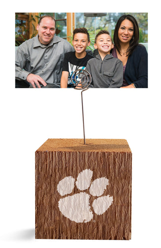 Wholesale C1062-Block Photo Holder / C1062-Clemson