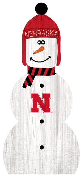 Wholesale C0926-Snow Man Cut Out / C0926-Nebraksa