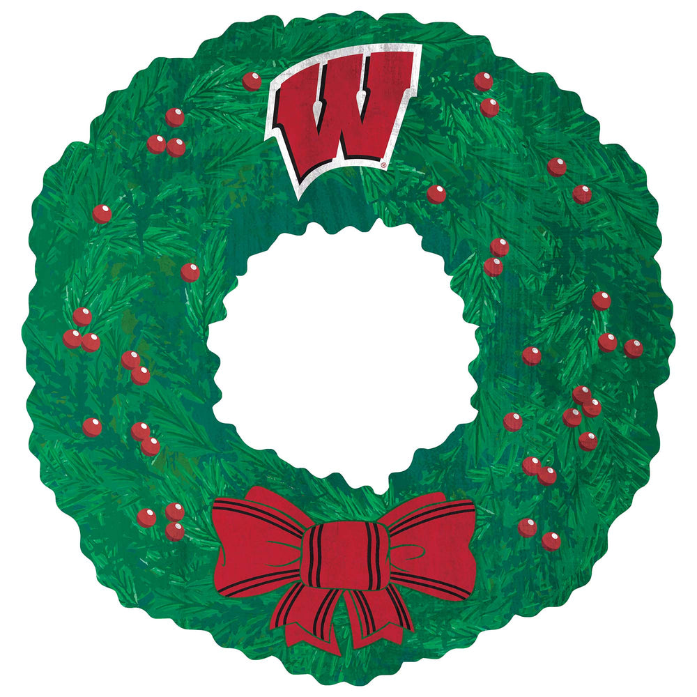 Wholesale C1048-Team Wreath / C1048-Wisconsin