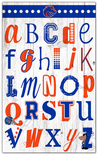 Wholesale C2020-Alphabet 11x19 / C2020-Boise State