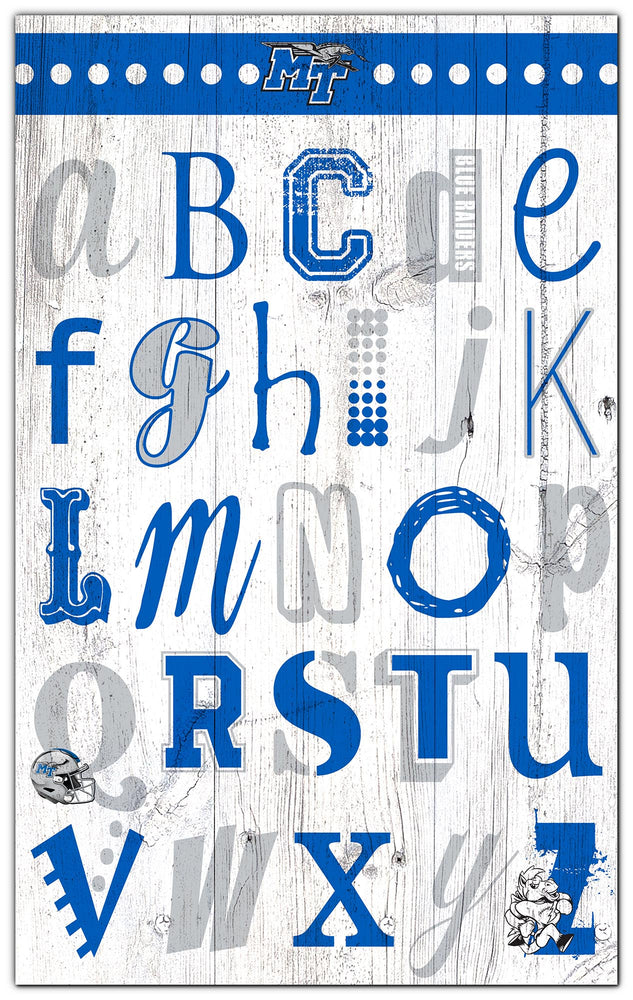 Wholesale C2020-Alphabet 11x19 / C2020-MTSU