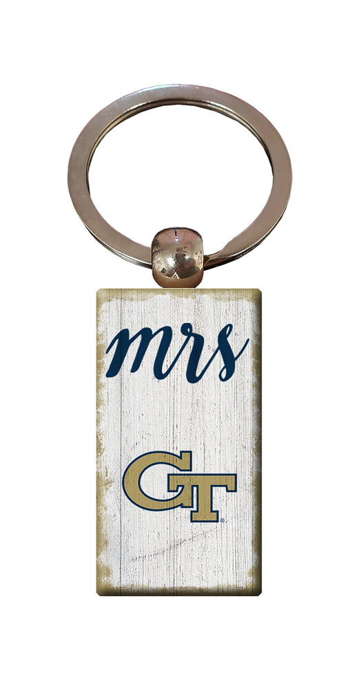 Wholesale C2059-Script Mrs Keychain / C2059-Georgia Tech