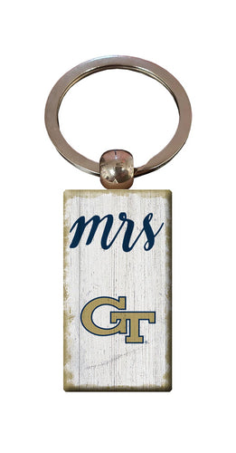 Wholesale C2059-Script Mrs Keychain / C2059-Georgia Tech