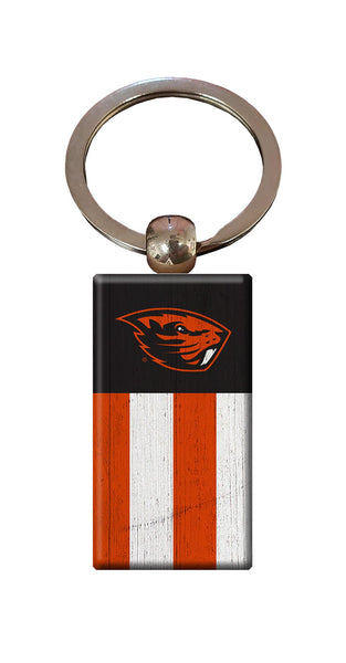 Wholesale C2055-Rectangle Flag Keychain / C2055-Oregon State