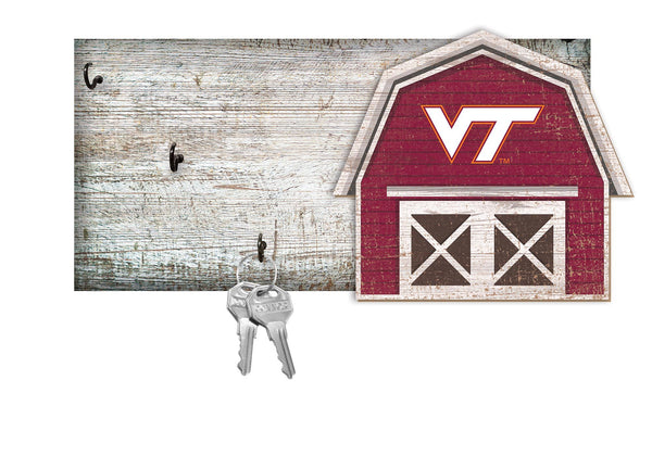 Wholesale C2035-Barn Keychain Modular / C2035-Virginia Tech