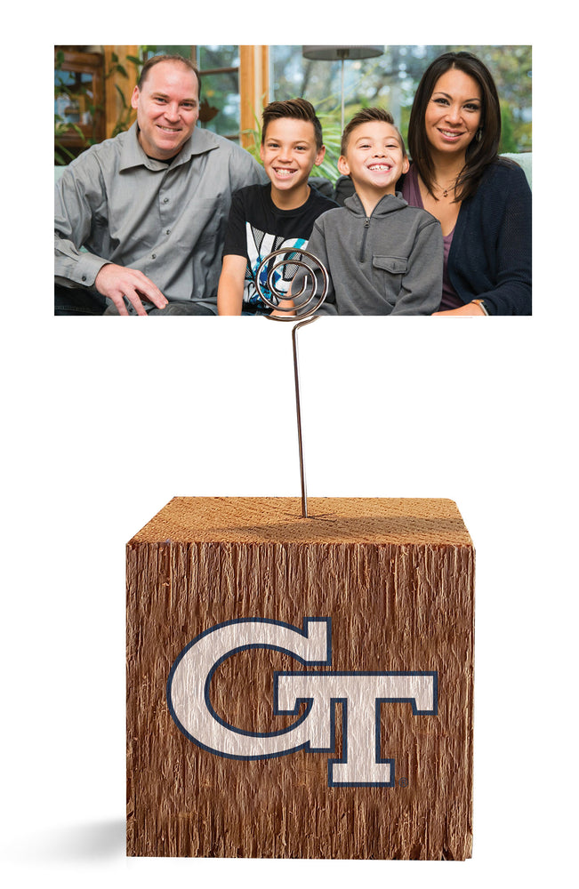 Wholesale C1062-Block Photo Holder / C1062-Georgia Tech