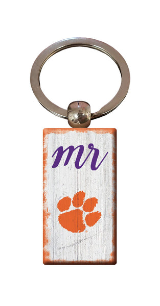 Wholesale C2058-Script Mr Keychain / C2058-Clemson