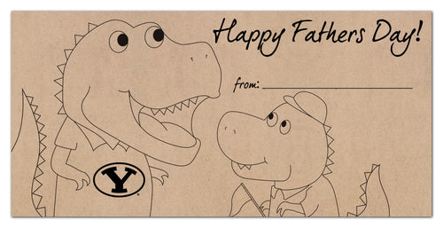 Wholesale C1081-Father's Day Color-In 6x12 / C1081-BYU