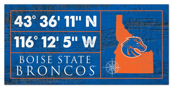 Wholesale C2047-Cordinates 6x12 / C2047-Boise State
