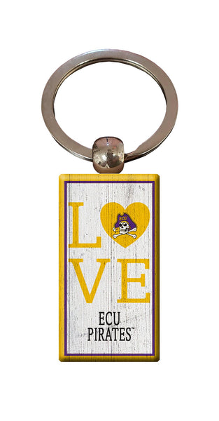 Wholesale C2057-Love Keychain / C2057-East Carolina