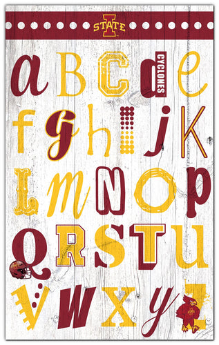 Wholesale C2020-Alphabet 11x19 / C2020-Iowa State