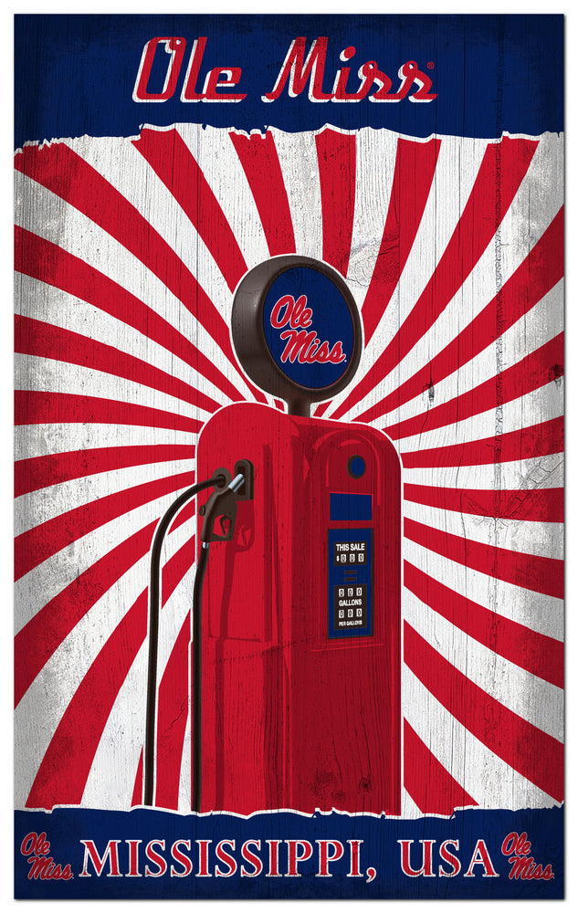 Wholesale C2074-Retro Pump Location 11x19 / C2074-Ole Miss