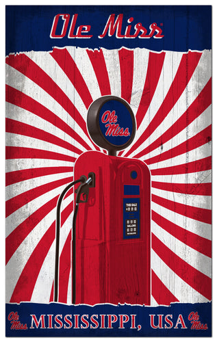 Wholesale C2074-Retro Pump Location 11x19 / C2074-Ole Miss