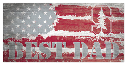 Wholesale C1091-Best Dad Flag 6x12 / C1091-Stanford