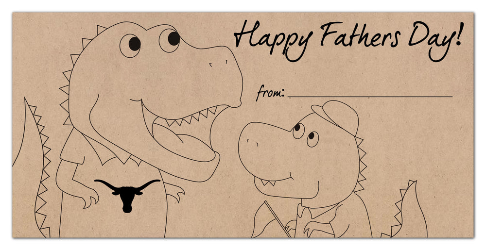 Wholesale C1081-Father's Day Color-In 6x12 / C1081-Texas