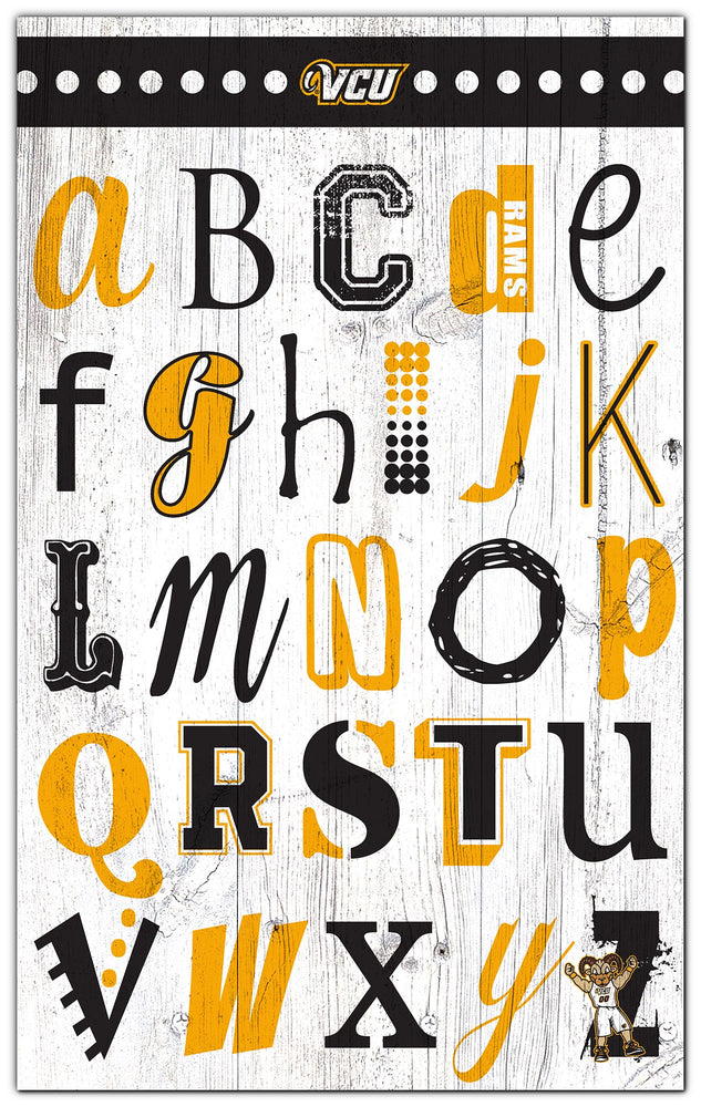 Wholesale C2020-Alphabet 11x19 / C2020-VCU