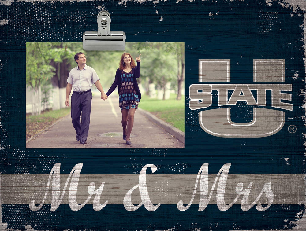 Wholesale C2034-Mr & Mrs Clip Frame / C2034-Utah State