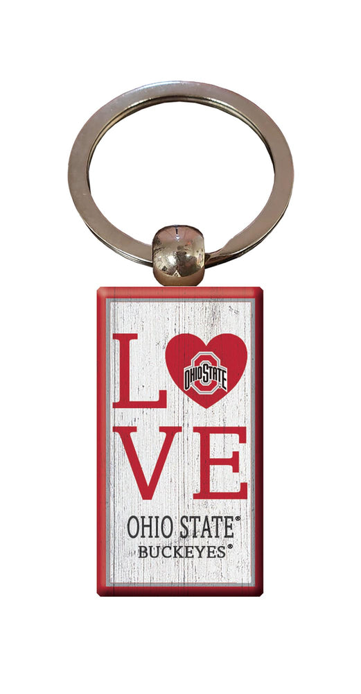 Wholesale C2057-Love Keychain / C2057-Ohio State