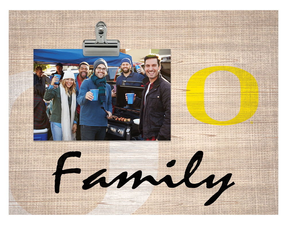 Wholesale C1086-Family Burlap Clip Frame / C1086-Oregon