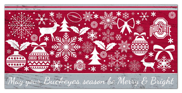 Wholesale C1052-Season Merry Bright 6x12 / C1052-Ohio State