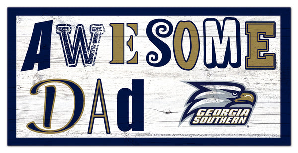 Wholesale C1089-Awesome Dad 6x12 / C1089-Georgia Southern