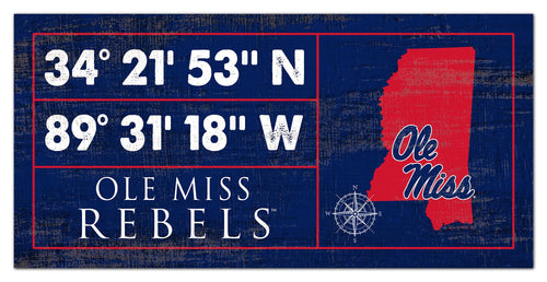 Wholesale C2047-Cordinates 6x12 / C2047-Ole Miss