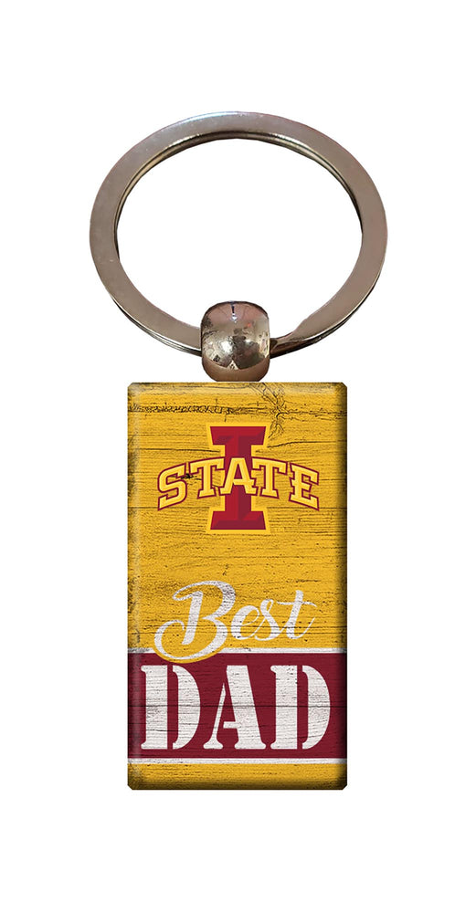 Wholesale C2051-Best Dad Keychain / C2051-Iowa State
