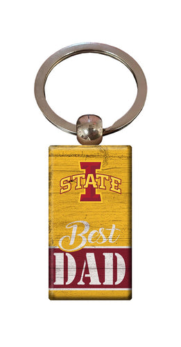 Wholesale C2051-Best Dad Keychain / C2051-Iowa State