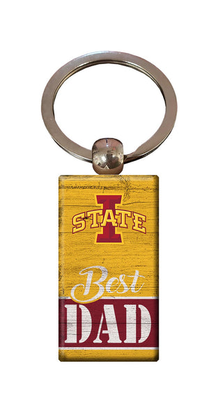 Wholesale C2051-Best Dad Keychain / C2051-Iowa State