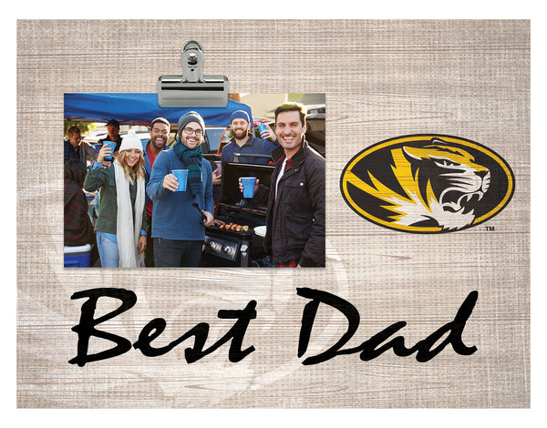 Wholesale C1090-Best Dad Burlap Clip Frame / C1090-Missouri