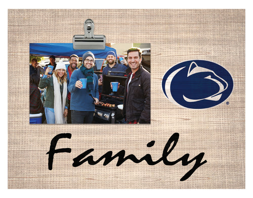 Wholesale C1086-Family Burlap Clip Frame / C1086-Penn State