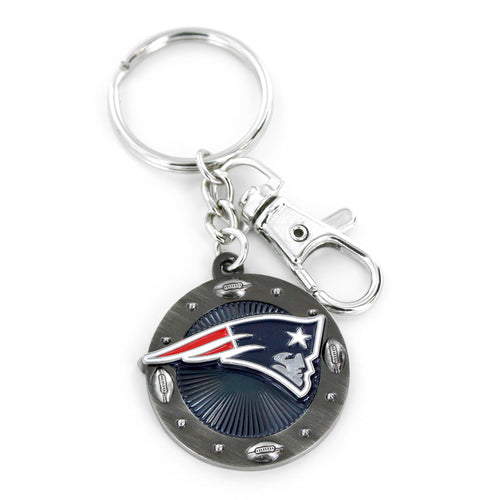 WHOLESALE NEW ENGLAND PATRIOTS IMPACT KEYCHAIN