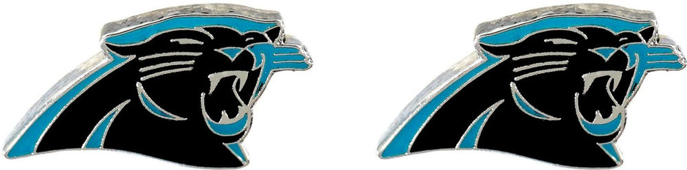 WHOLESALE CAROLINA PANTHERS LOGO POST EARRINGS
