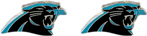 WHOLESALE CAROLINA PANTHERS LOGO POST EARRINGS
