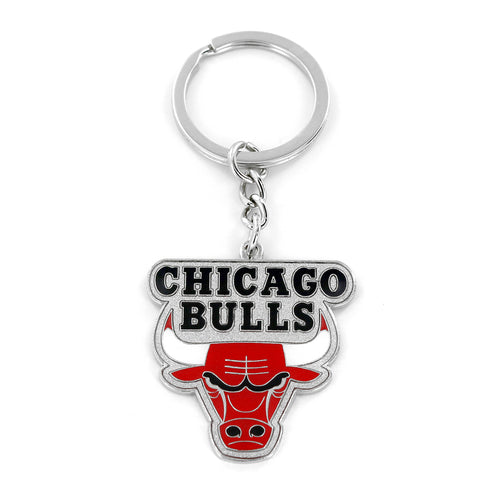 CHICAGO BULLS LOGO KEYCHAIN