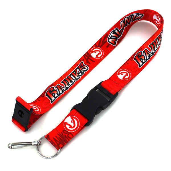 WHOLESALE ATLANTA HAWKS GRAFFITI LANYARD