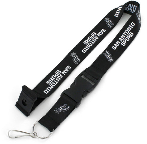 WHOLESALE SAN ANTONIO SPURS (BLACK) TEAM LANYARD